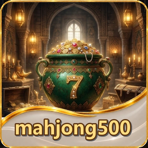 Tampilan menu katalog game mahjong500 di Android